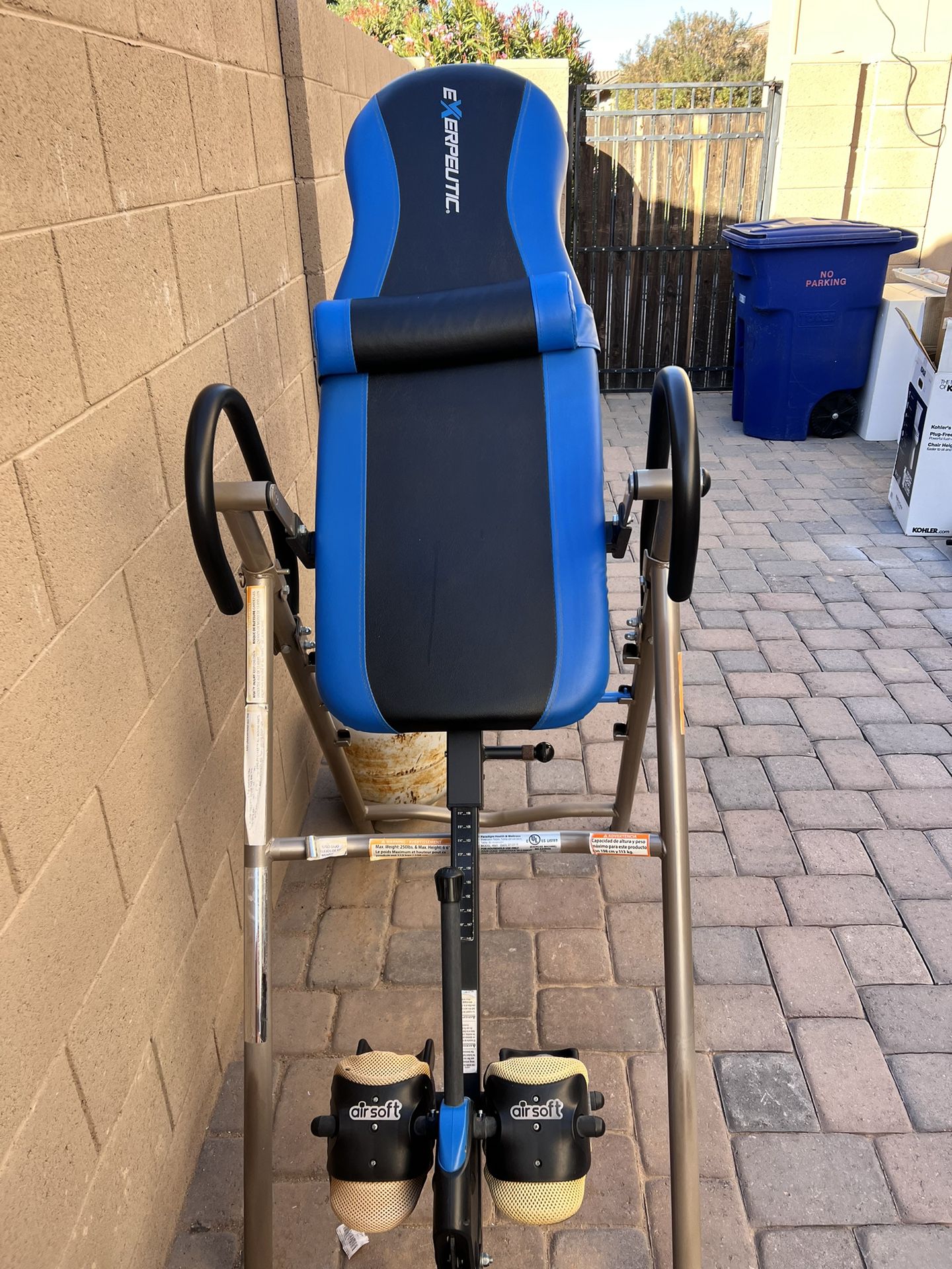Exerpeutic Inversion Table