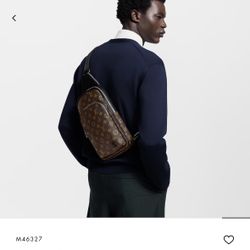LV Avenue Sling Bag, And Scarf 