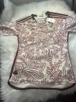 Mexico Away Soccer Jersey Small Slim