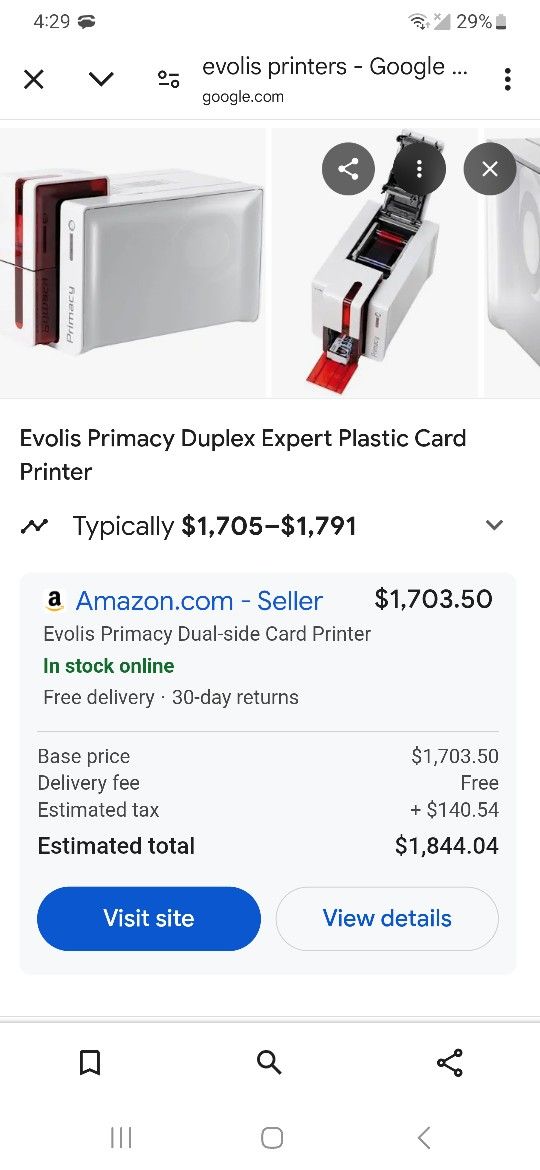 Evolis Primacy ID Card Printer