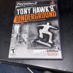 Ps2 Tony Hawk Underground 