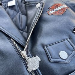 Harley Davidson Leather Jacket 24mos $50