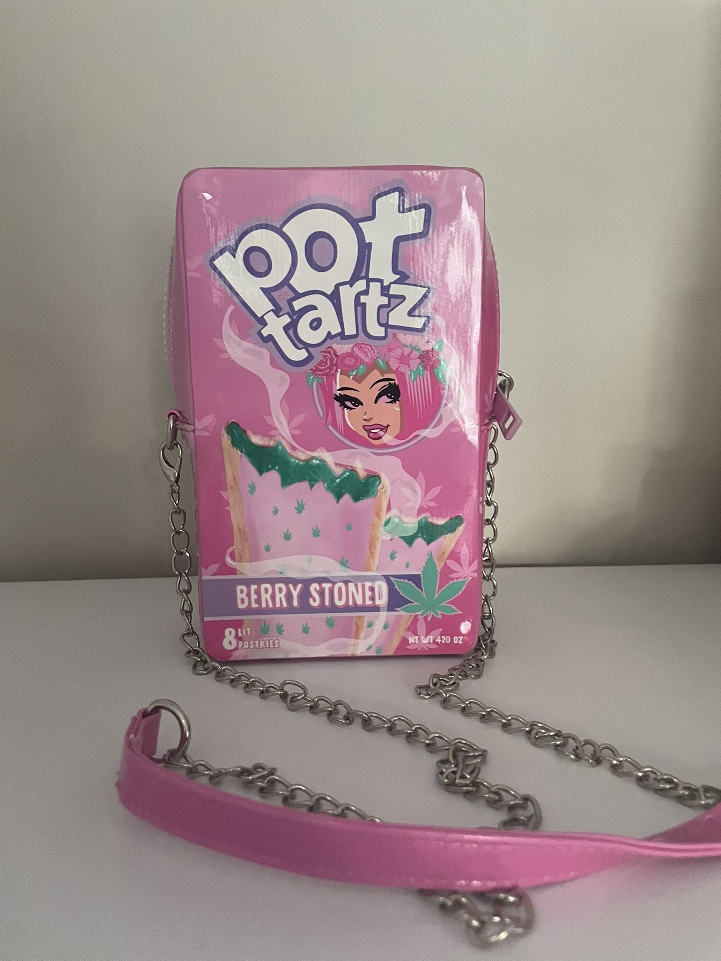 Pink PopTarts Crossbody Purse