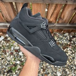 Jordan 4 Black Cat (Size 6.5Y, 9.5, 10, 10.5, 11, 12)