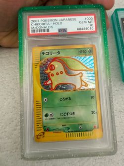 2002 Chikorita McDonald's PSA 10