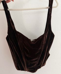 velvet corset