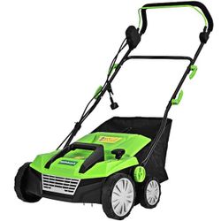 🌱 IRONMAX 2-in-1 Electric Dethatcher & Scarifier – NEW IN BOX – $200