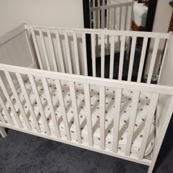 IKEA Crib With Mattress 