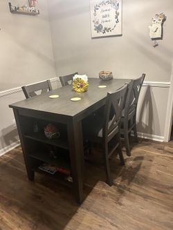 Ashely counter table and chairs