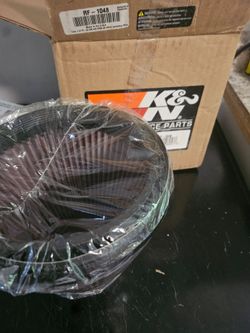 K&N air filter replacement