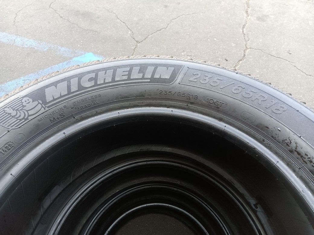 4 Llantas 235 65 R18 Michelin X Lt A/S