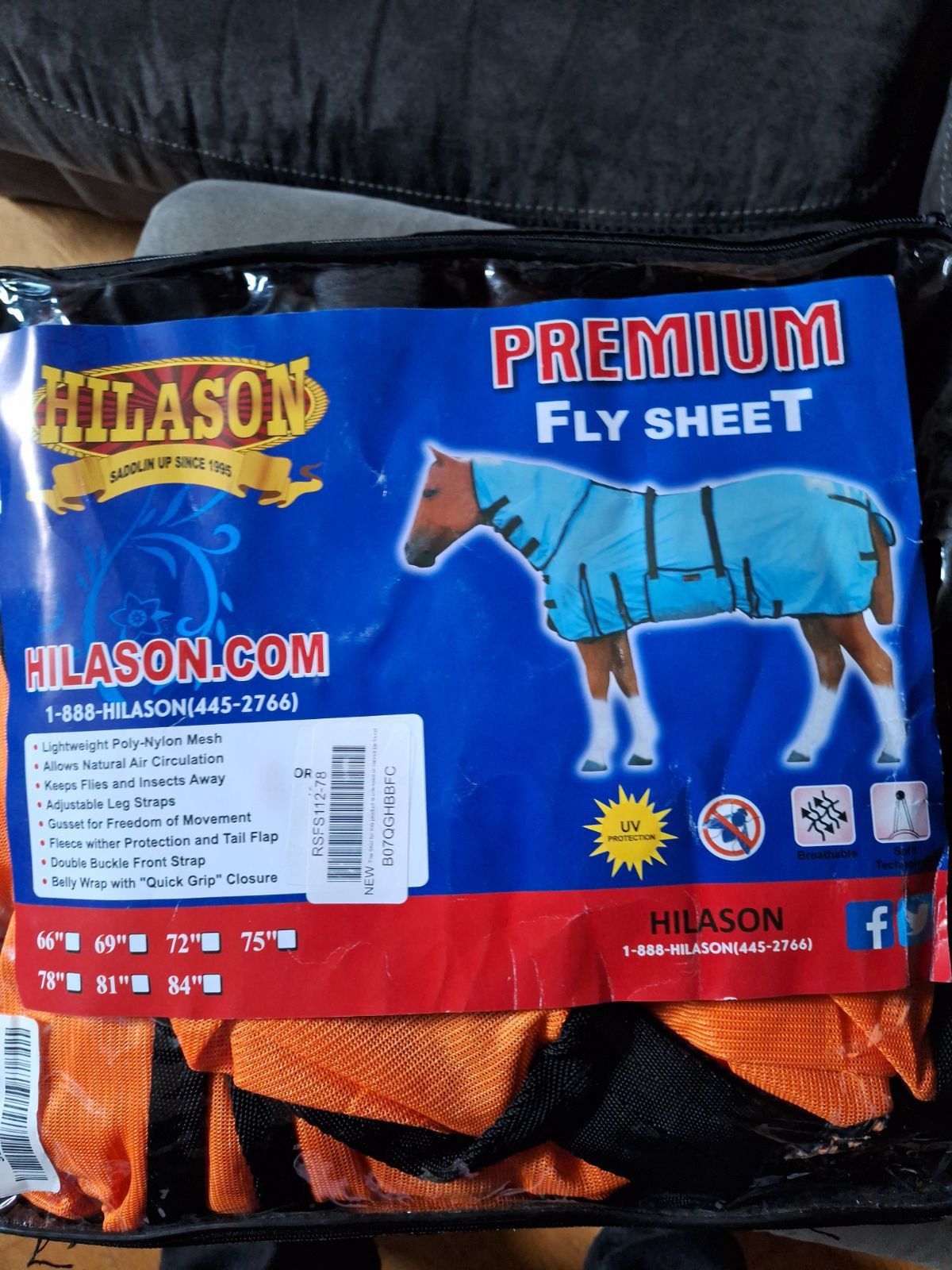 Horse Premium Fly Sheet