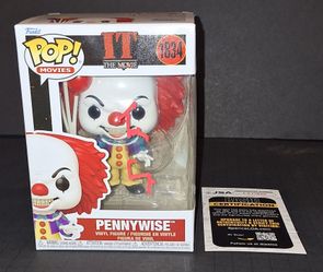 🔥 Tim Curry Signed Autographed Funko IT Pennywise JSA COA 🔥