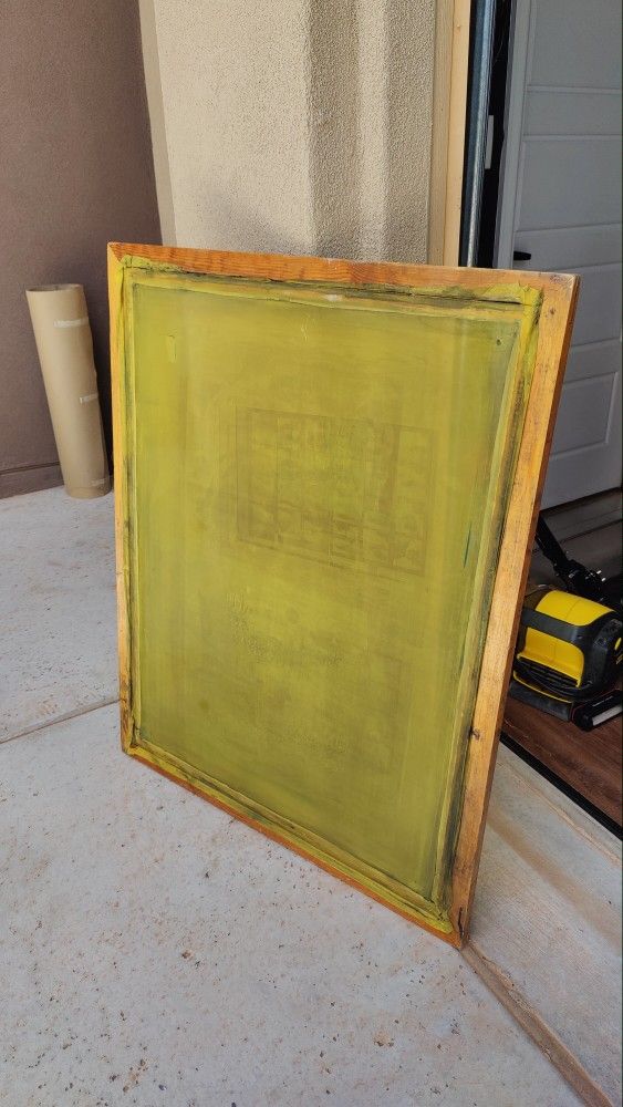Extra Large Silk Screen