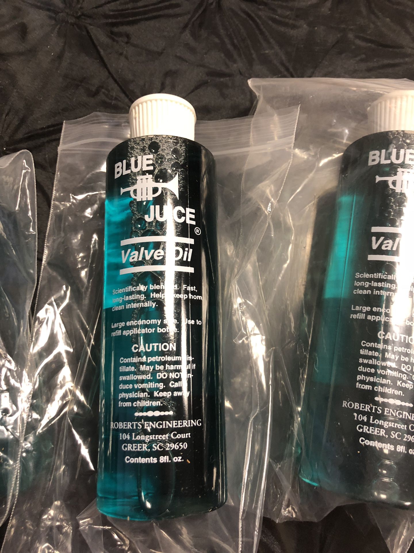 Blue Juice Valve Oil for musicians! Brand new unopened 8 oz bottle