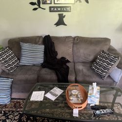 Grey Sofa 