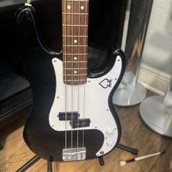 Fender Precision Bass Guitar Black