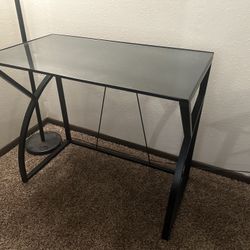 Glass Top Desk