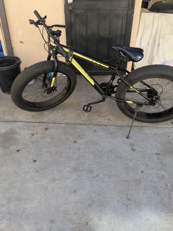 Fat tire bike