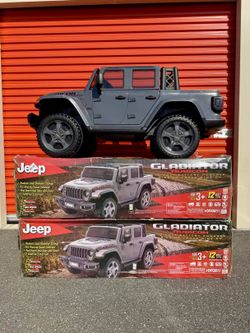 New! Jeep Gladiator 12V Battery Powered Ride on Toy
