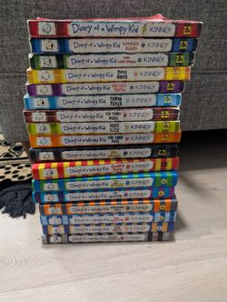 Diary Of A Wimpy Kid Books 1-17