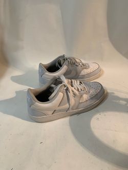 Nike Court Vision Women's Low Top Sneaker Grey White DH3158-004. Size 9. #24