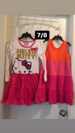Girls dresses sz 7/8 ($7 each)