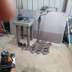 Propeller  repair pitch blocks  funnels madras positioned and bass