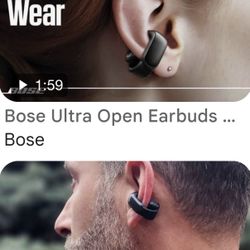 Bose Ultra Open-Ear True Wireless Bluetooth Open Earbuds
