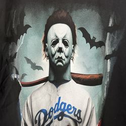 Michael Myers Halloween Dodgers Shirt