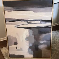 Shades Of Blue Framed Picture