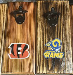 Custom Made Wall Bottle Openers