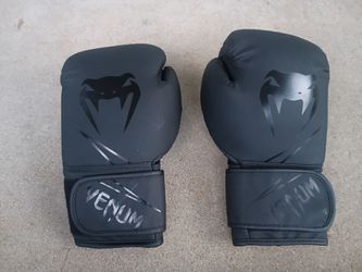 Venum Boxing/MMA  Gloves Matte Black