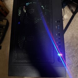 Black Gaming Pc With Mouse And Keyboard For Sale No Trade