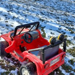 , Kids 2 Seater Jeep With Battery