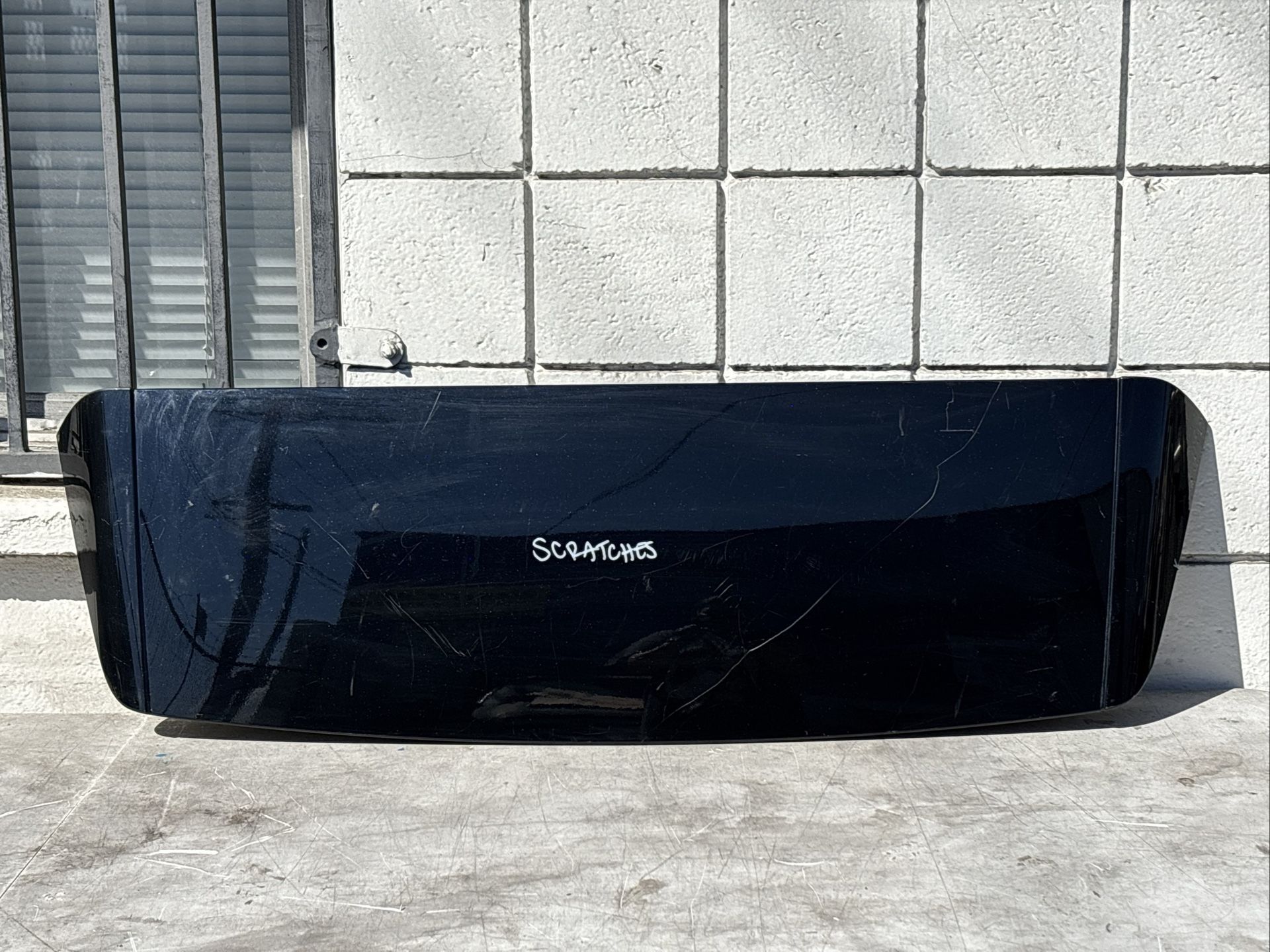 2019 - 2023 TOYOTA RAV4 RAV-4 REAR SPOILER TAILGATE WING OEM USED #5352