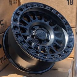 KMC IMS All Black 18" 6x5.5 In Stock