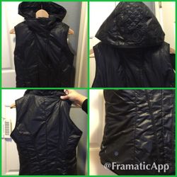 Lulu lemon black vest