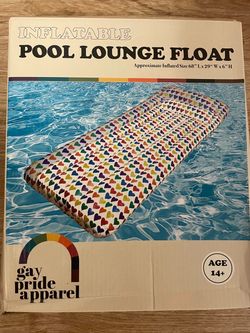 Inflatable Pool Lounge Float