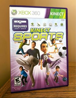 XBOX 360 NWOT Kinect Sports Game