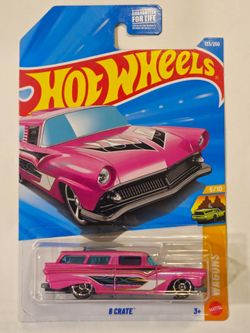 HOT WHEELS . WAGONS . 8 CRATE . 1957 FORD RANCH WAGON.