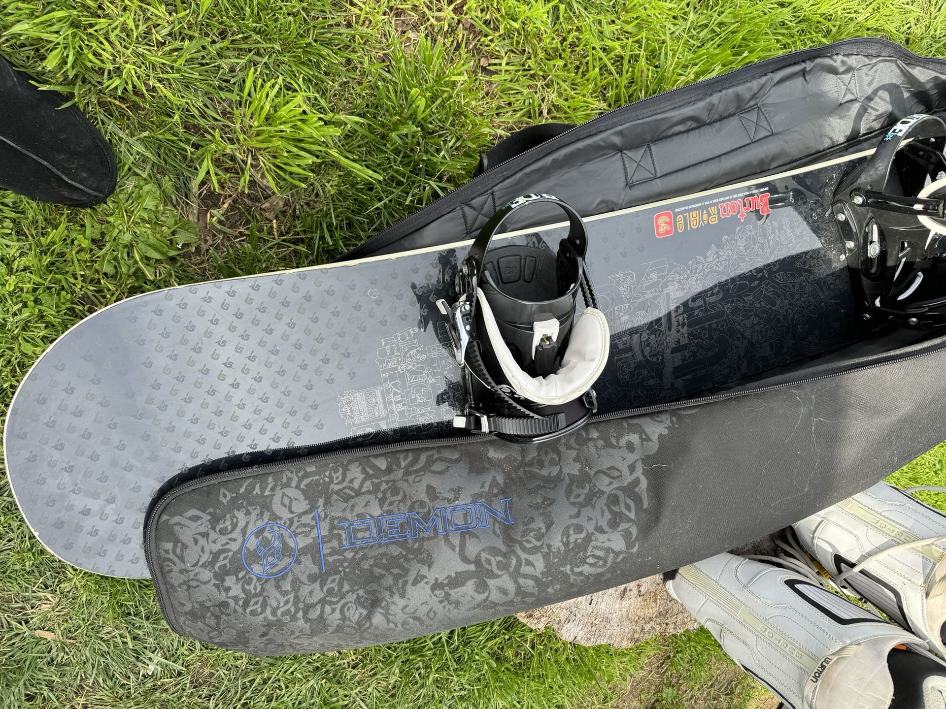 Burton Snowboard And Boots