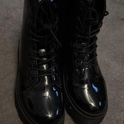 Platform Combat Boots 