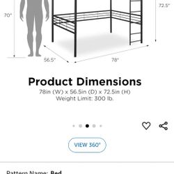 Heavy Duty Full Size Bed Frame 