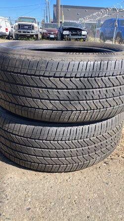 Pair of 275 50 22 Bridgestone Tires