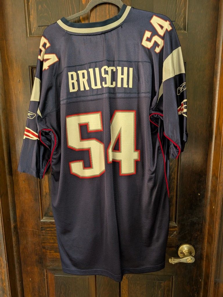 Vintage Patriots #54 Teddy Bruschi 2XXL Reebok Jersey