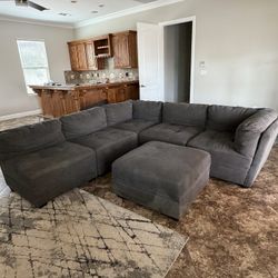 Gray Sectional Couch