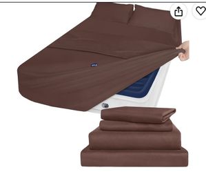Queen air mattress sheet set
