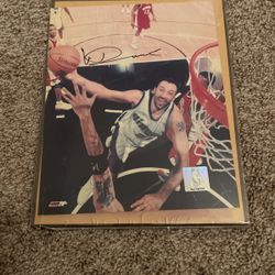 Vlade Divac Autographed Photo 