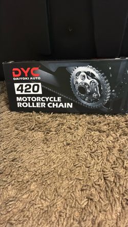 Motorcycle roller chain